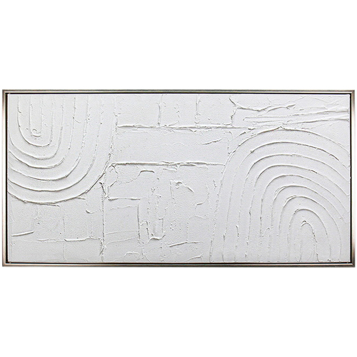 Signes Grimalt - Cuadro Abstracto Blanco