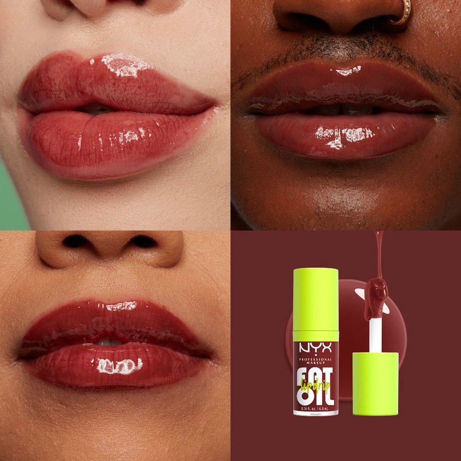 NYX Professional Makeup Fat Oil Lip Drip 14 Inside Scoop Lipgloss 4,8ml