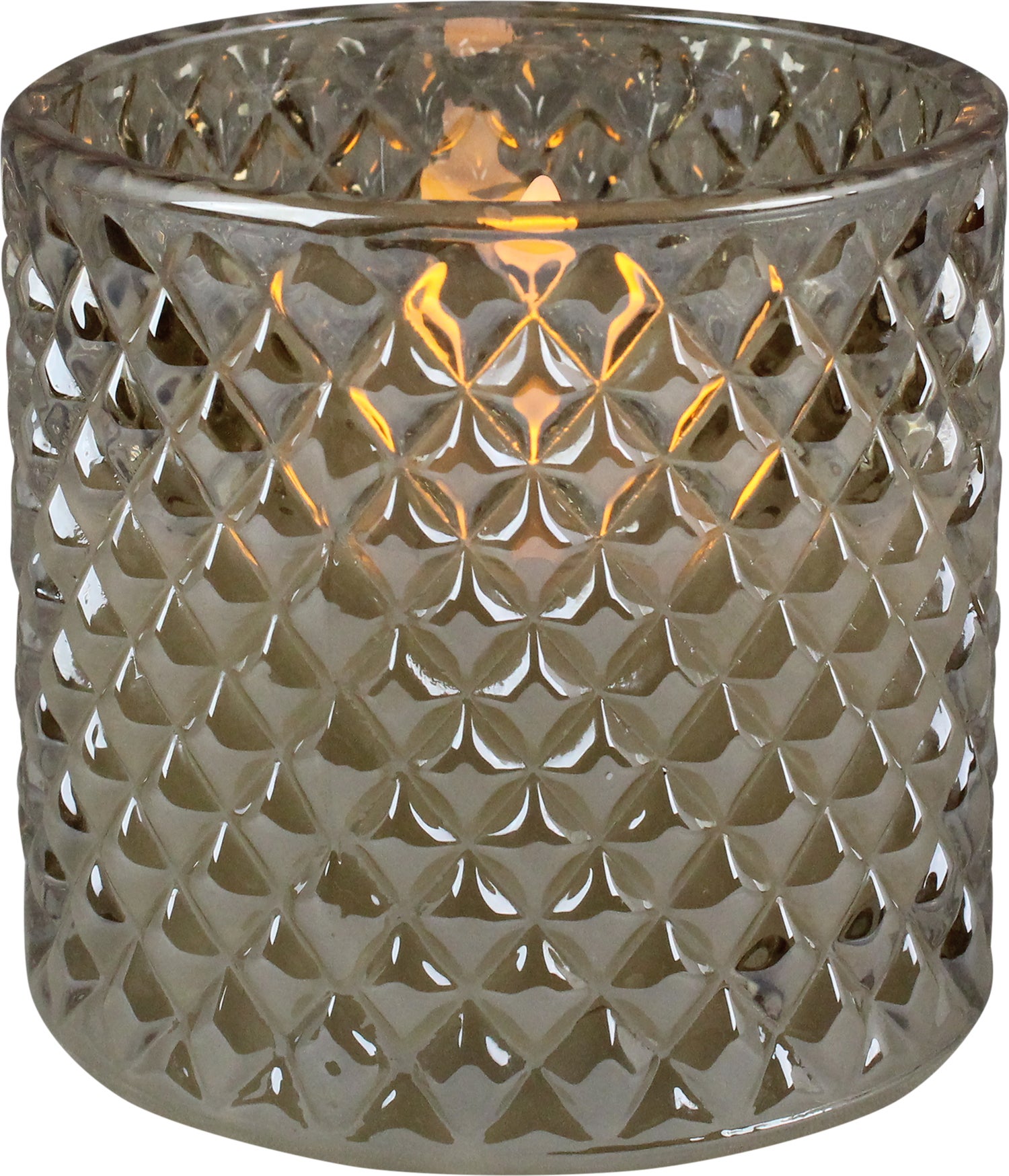 Peha Magic LED kaars in glas Jacob crème D 8,5 H 8 cm