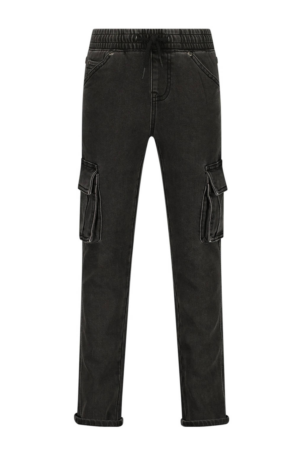Vingino slim fit jeans Davino dark grey vintage
