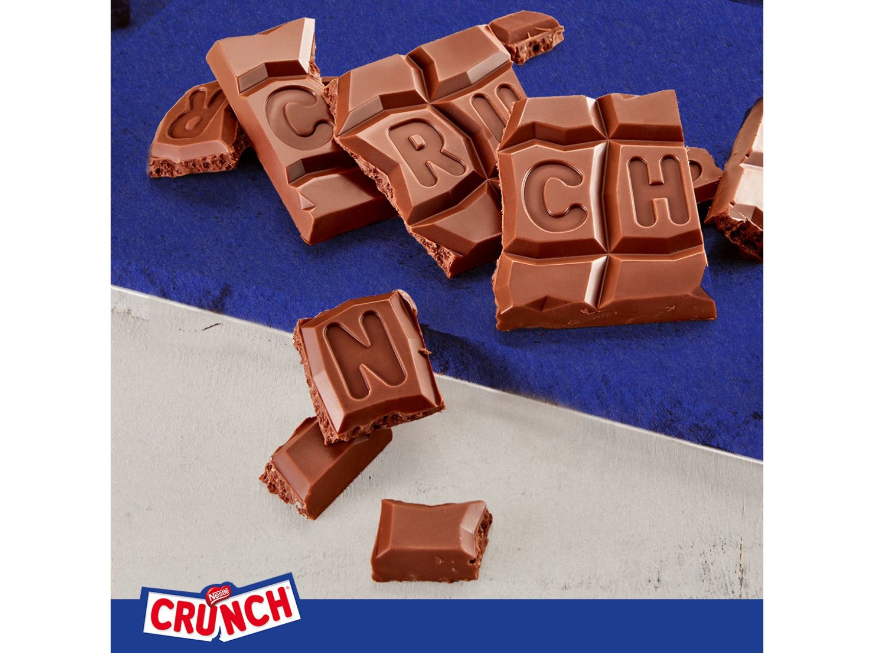 CHOCOLATE NESTLÉ CRUNCH LEITE TABLETE 100G