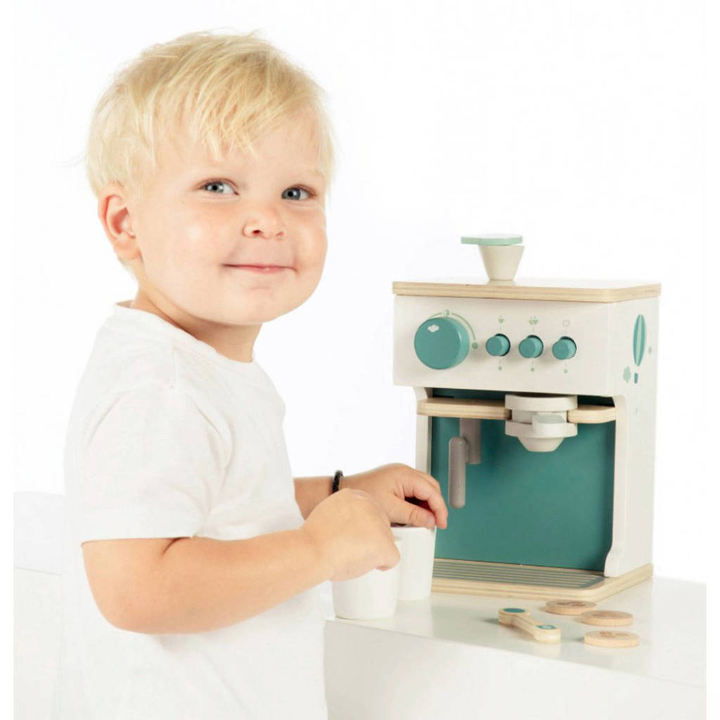 Espresso machine met accessoires mint