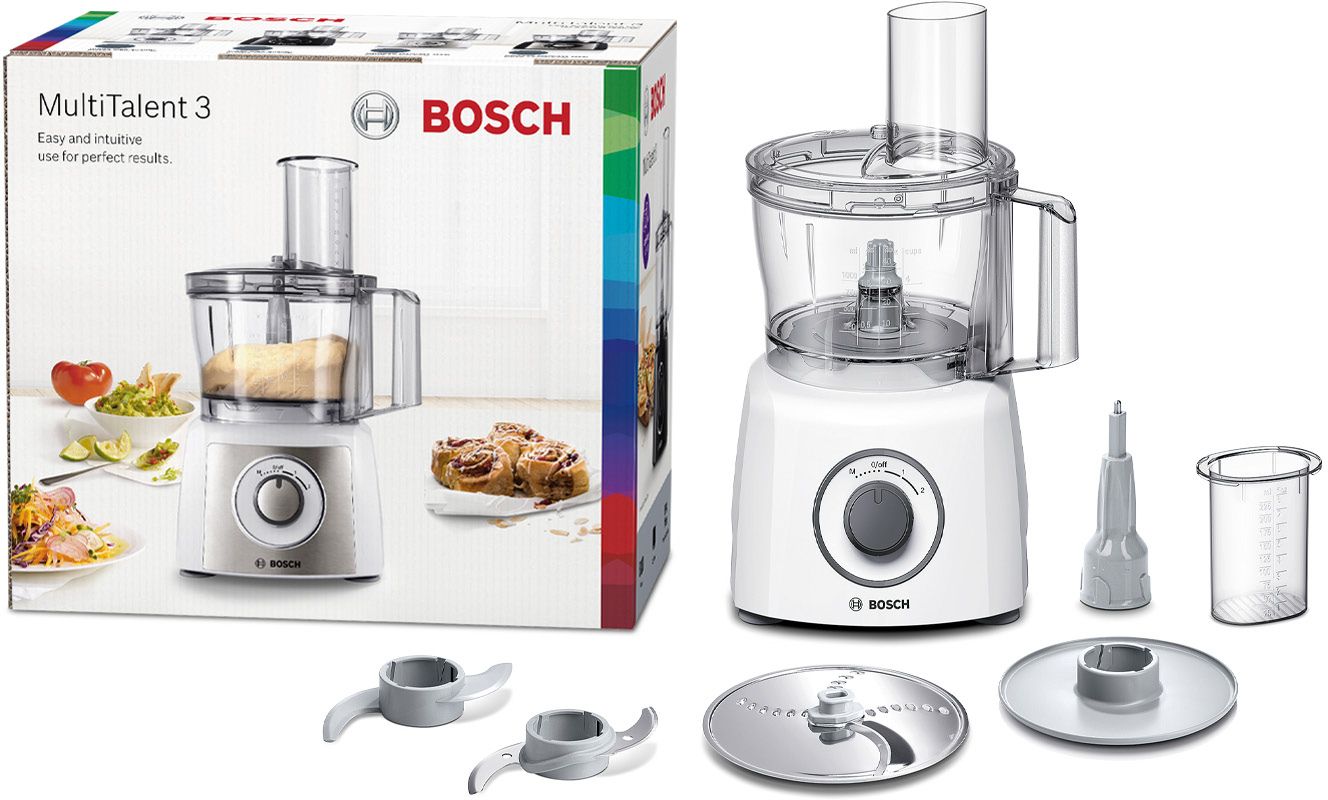 PRODUTO RECONDICIONADO # Processador de Alimentos MultiTalent 3 800W Branco, Branco MCM3100W--B