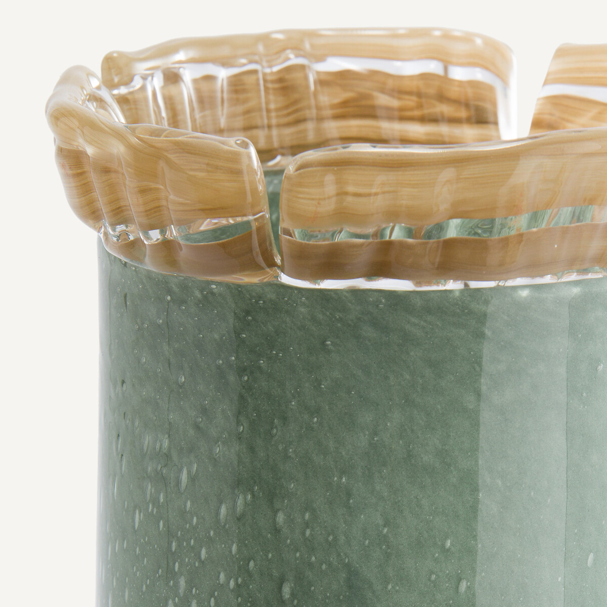 AM.PM<br>Vaso de vidro lapidado à mão, 33 cm de altura, Eloria