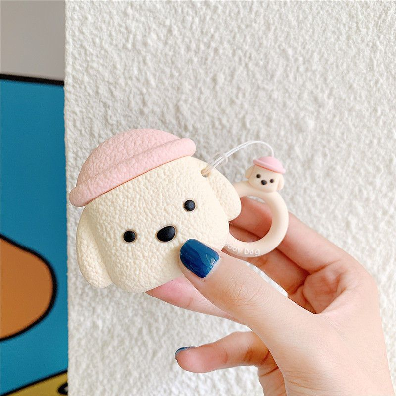 Edgin - Teddy Dog AirPods oordopjeshoesje