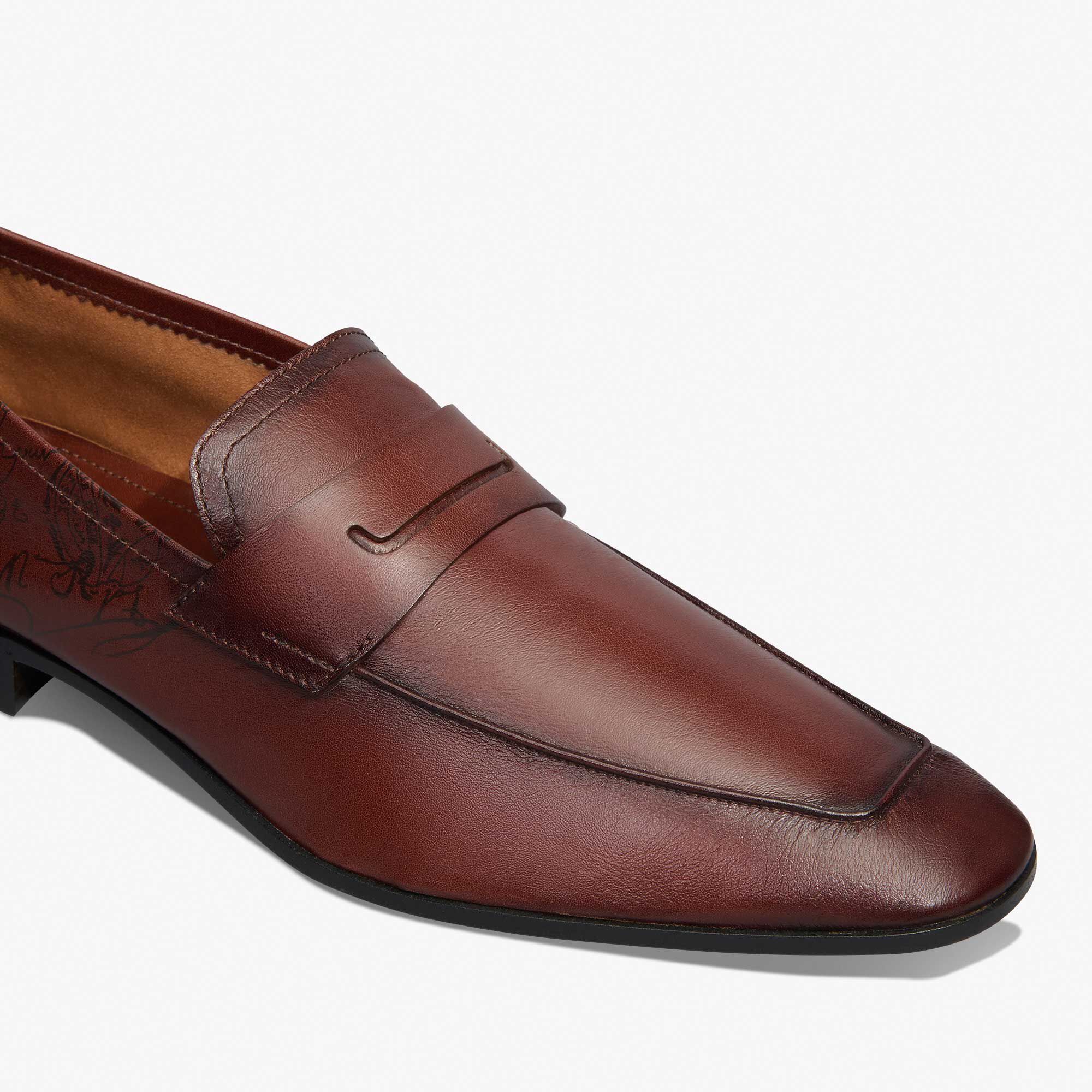 Mocassin Lorenzo En Cuir De Kangourou Scritto