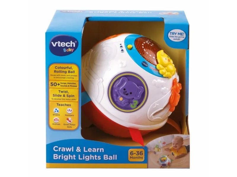 Vtech Baby kravle- og lærebold (Dansk/Danish)