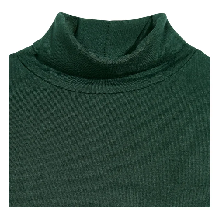 Bellerose Col roulé Uni Velfie | Vert foncé