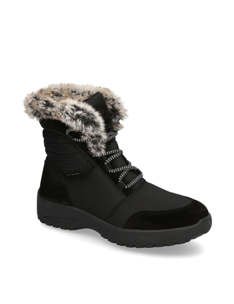 Lederkombination Snowboot
