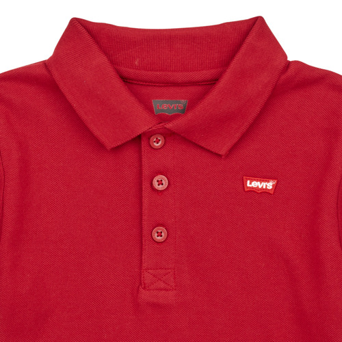 Levi's - BACK NECK TAPE POLO - Rouge