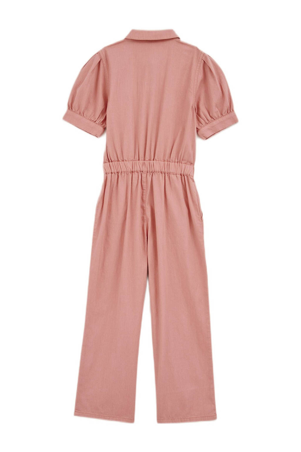 WE Fashion straight jumpsuit roze