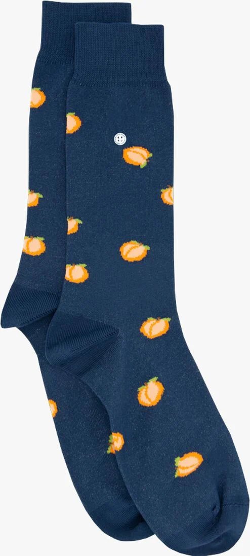 ALFREDO GONZALES blauwe alfredo gonzales sokken peach