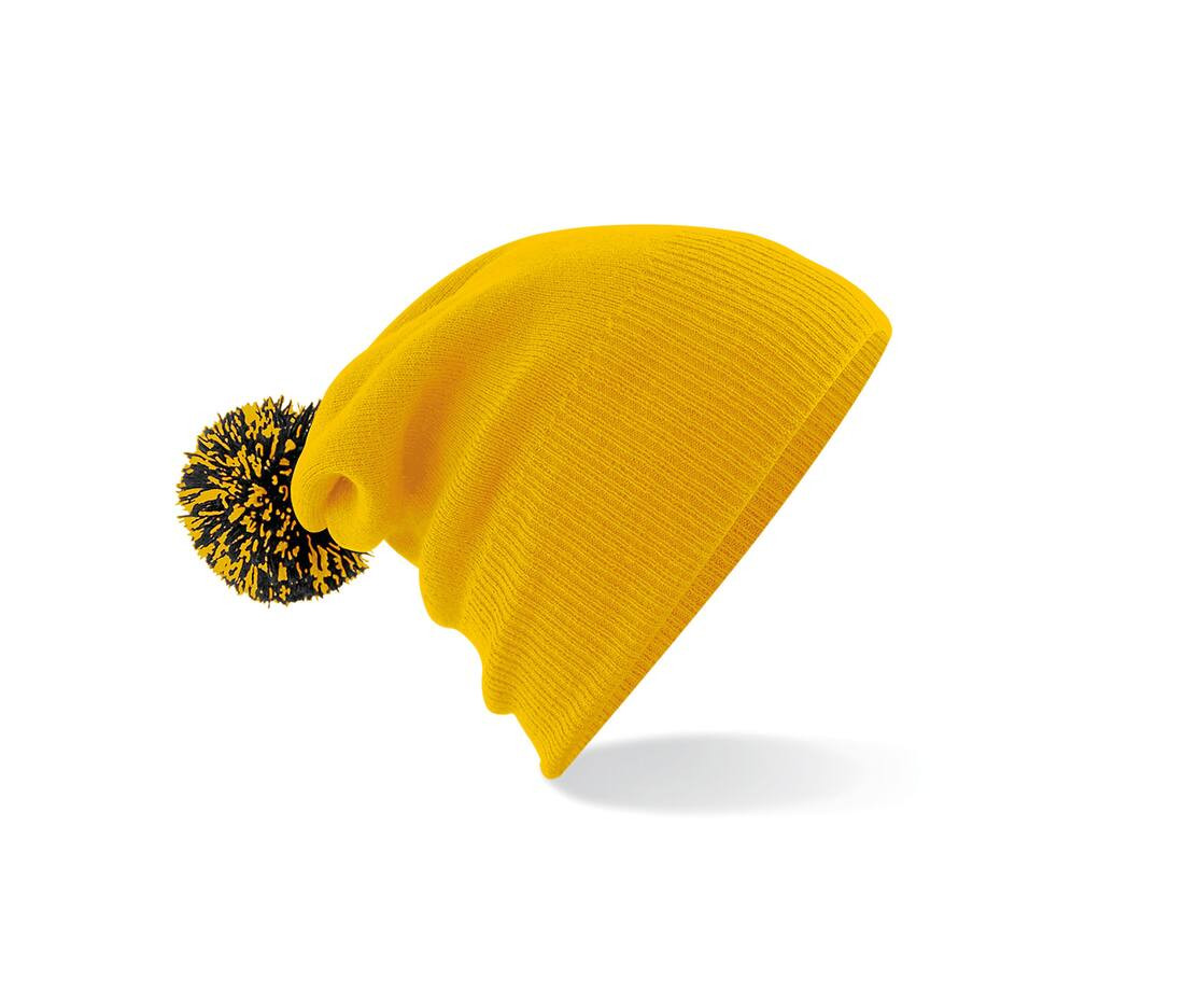 Beechfield BF450 - Bonnet Tendance avec Pompom Bicolore