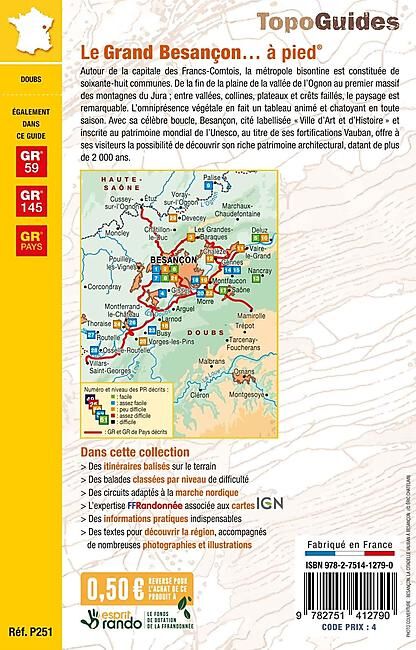 FFRP - P251 LE GRAND BESANCON A PIED FFRP