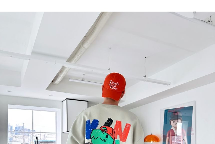 SeoulPop - Dinosaurus Losse Sweatshirt