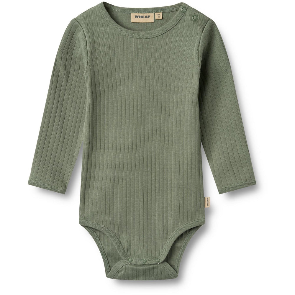 Køb Wheat Dusty Green Body L/S Berti
