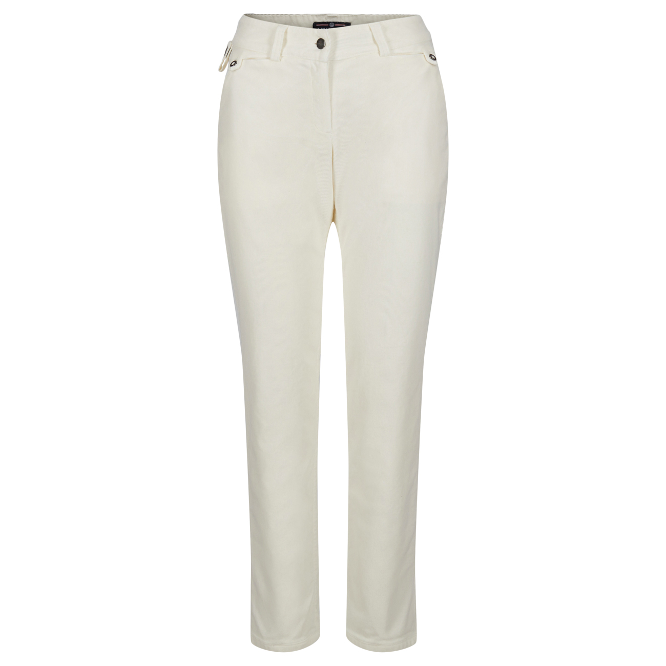 Amundsen Fjordcord Slacks 16 Wale Womens White