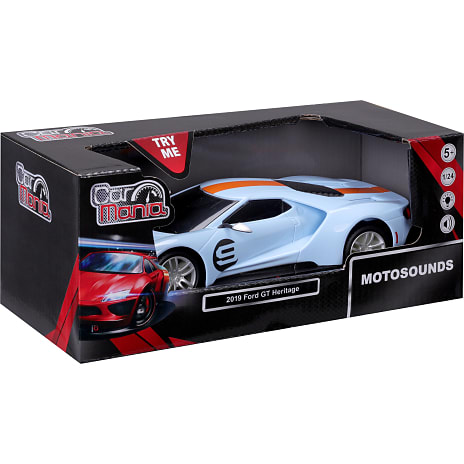 Car mania 1:24 motosounds bil - flere varianter - assorteret