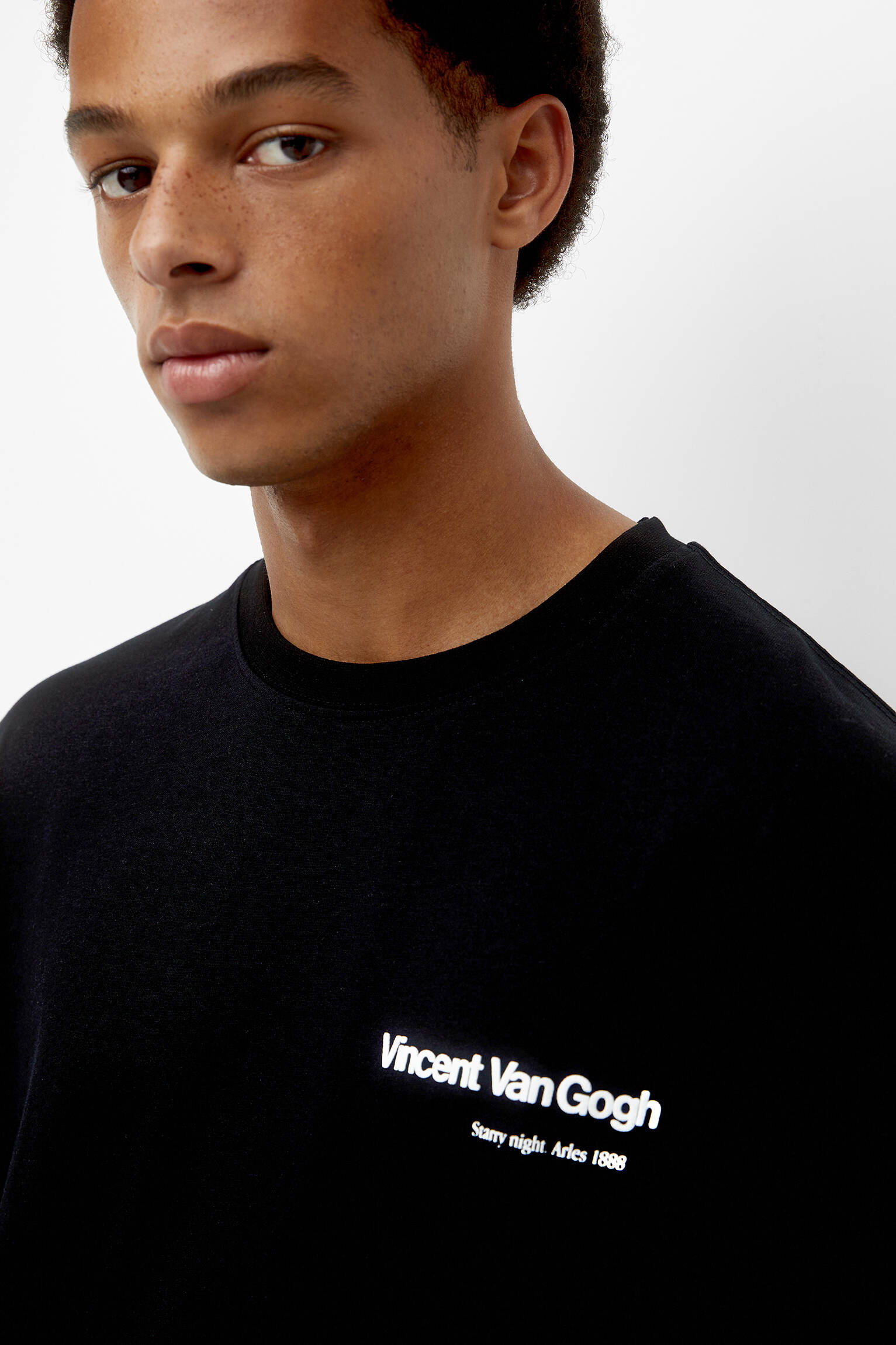 CAMISETA VINCENT VAN GOGH - PRETA