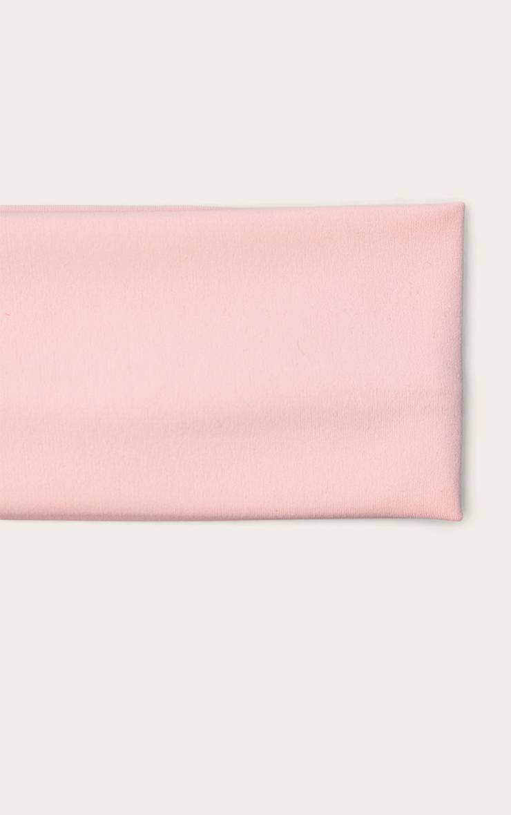Rose Bandeau En Jersey
