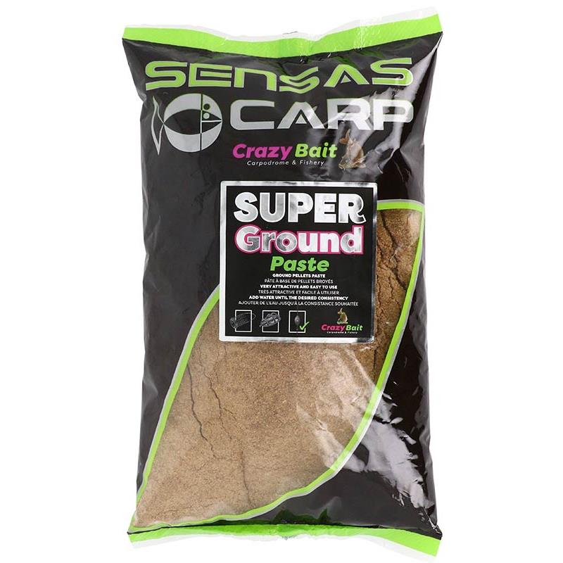 Pate D'enrobage Sensas Crazy Bait Super Ground Paste