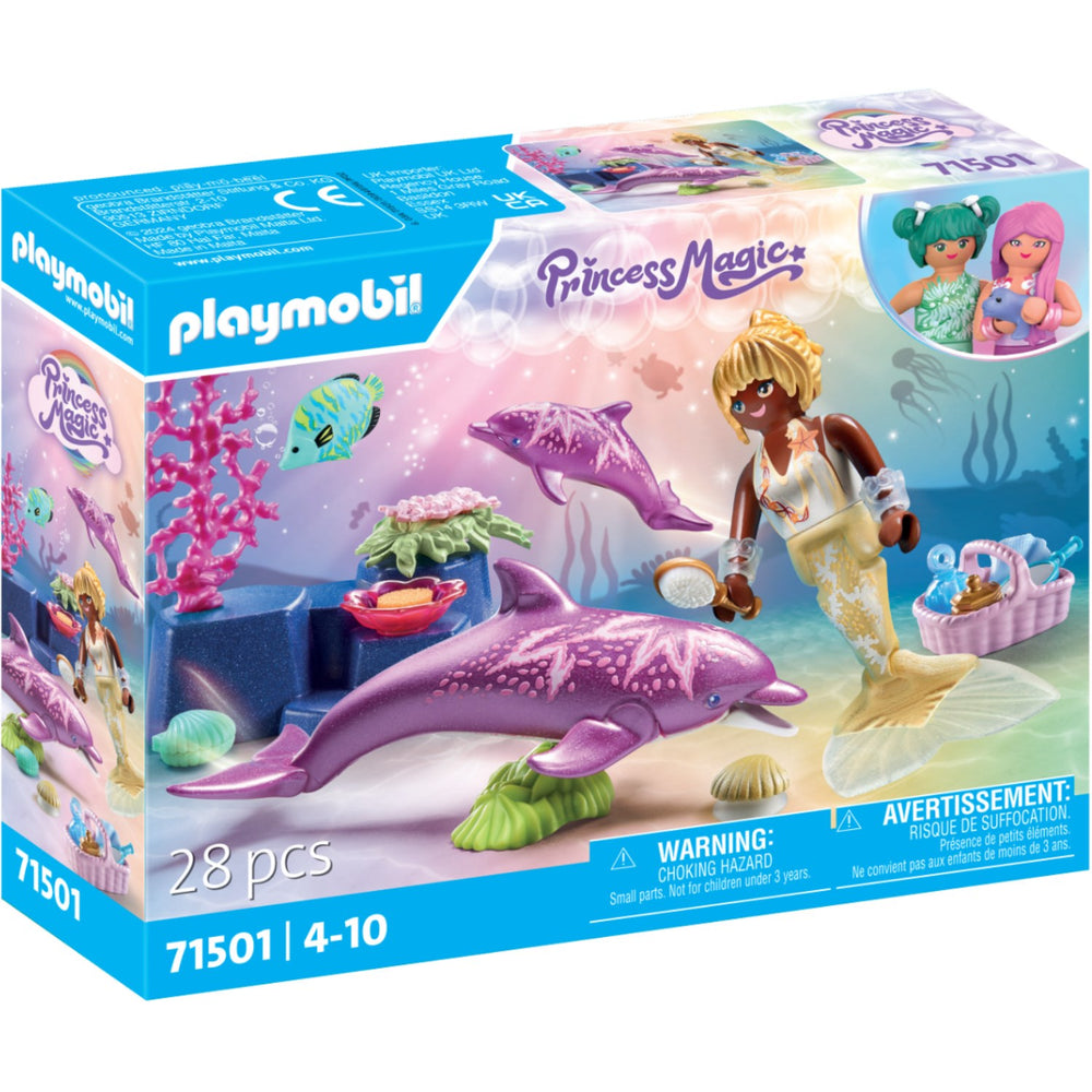Køb Playmobil® Mermaid With Dolphins