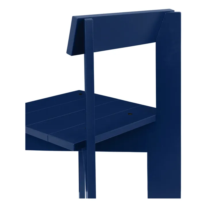 Ferm Living Chaise Ark en bois FSC | Bleu