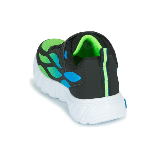 Skechers - FLEX-GLOW - Noir / Bleu / Vert