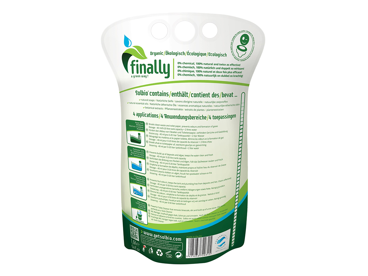 Solbio 0,8 liter toiletvloeistof