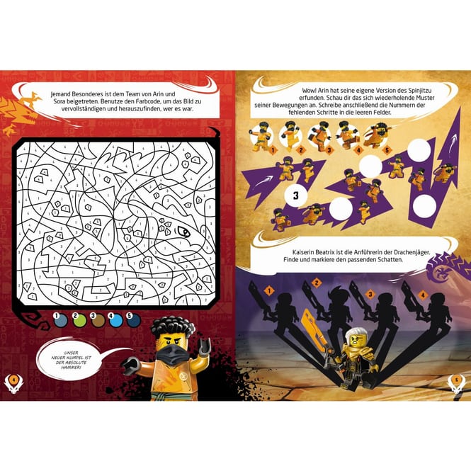 LEGO® NINJAGO® - Dragons Rising - Rätselspass für Ninja-Helden