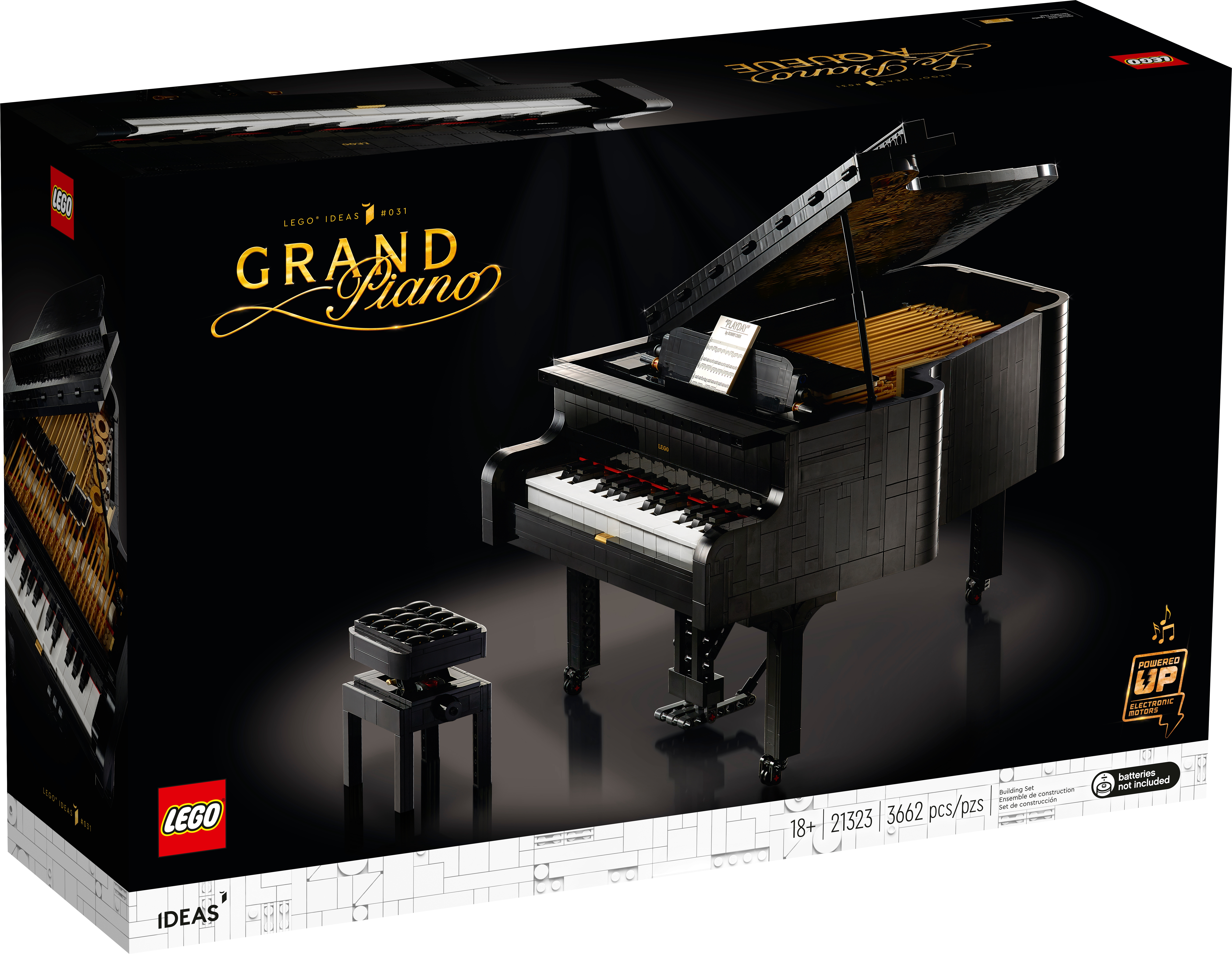 O piano de cauda 21323