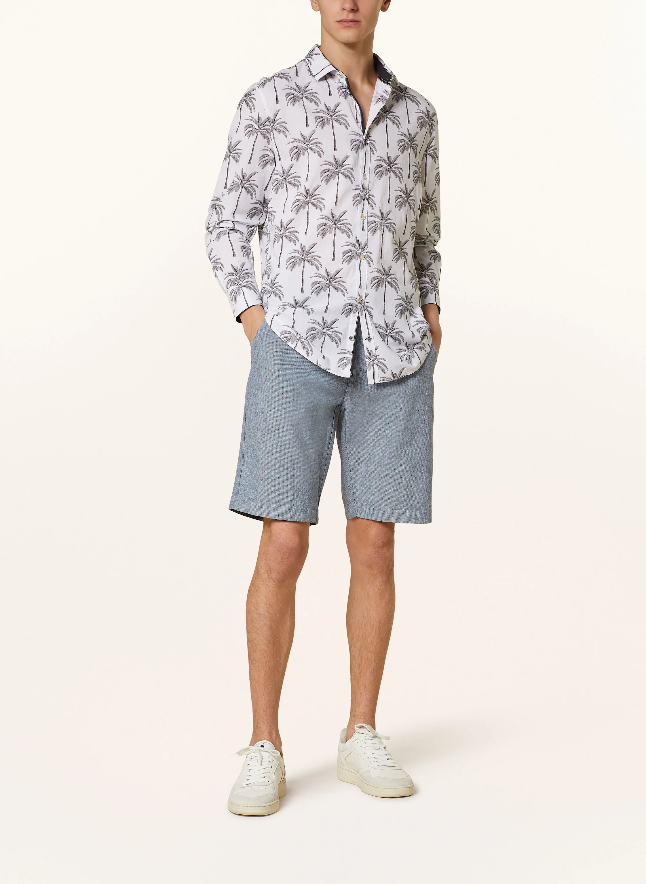 COLOURS & SONS Shorts mit Leinen