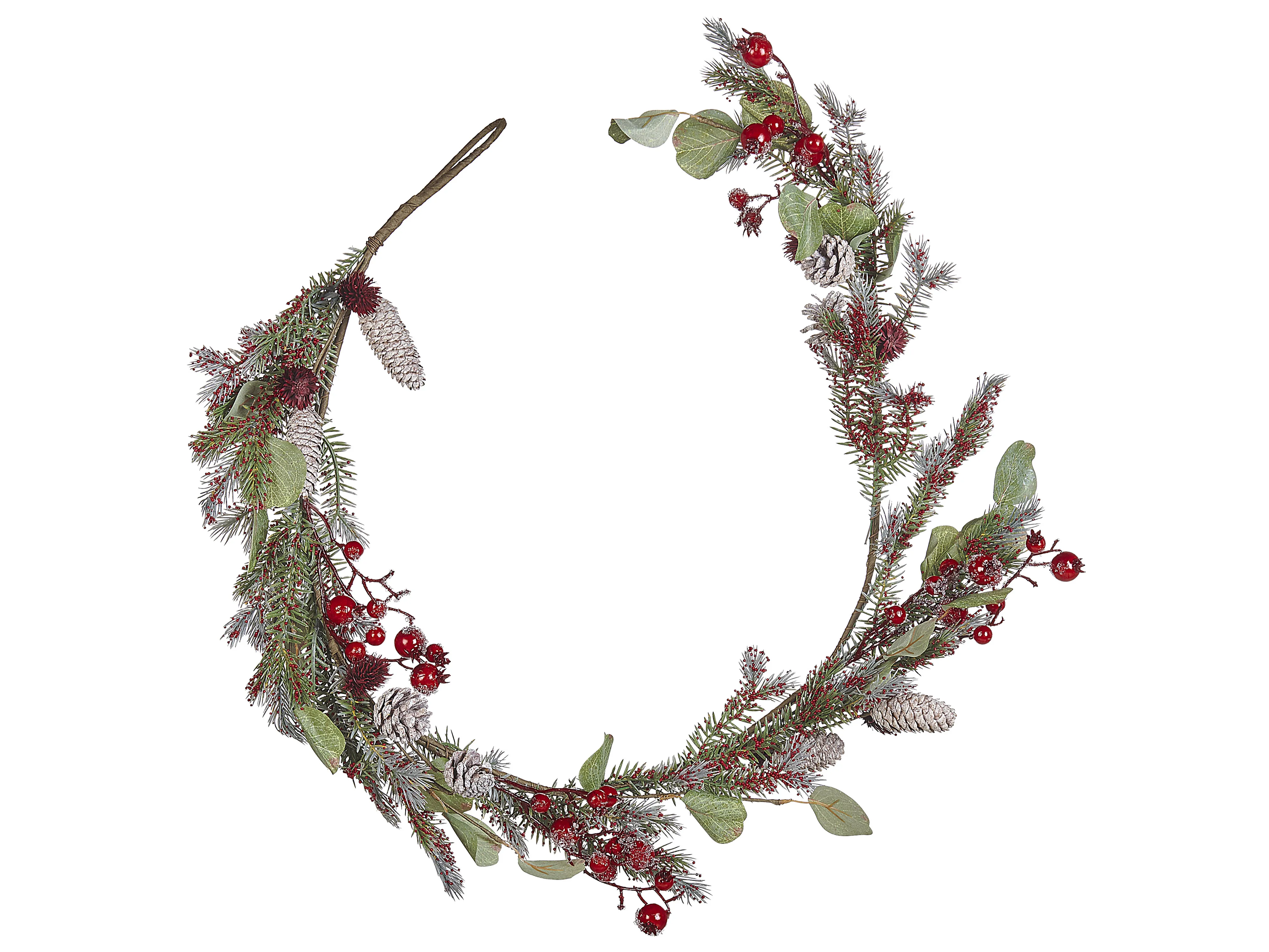 Kerstguirlande IRUN 150 cm Rood
