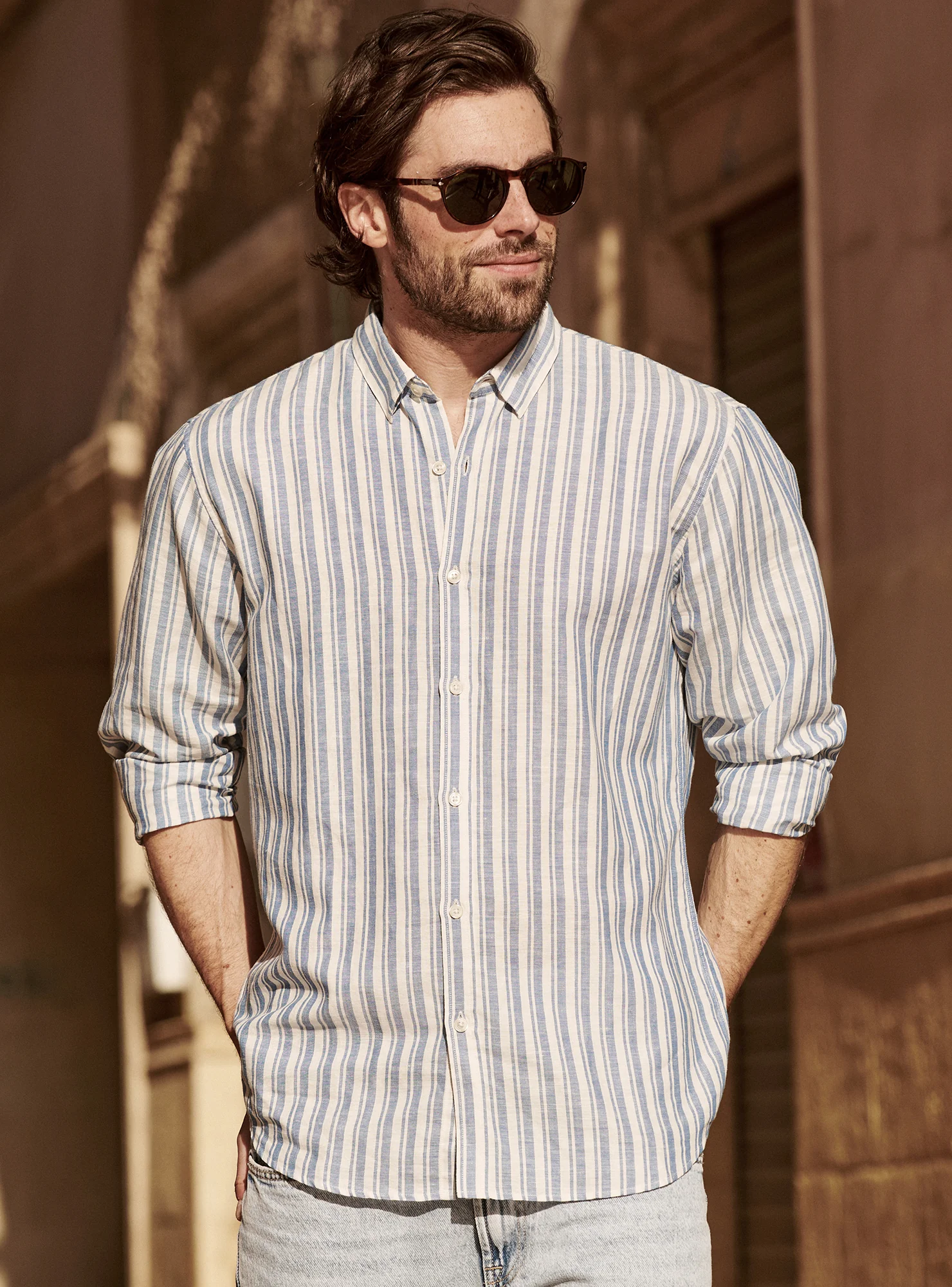 Chemise Mercer Celeste