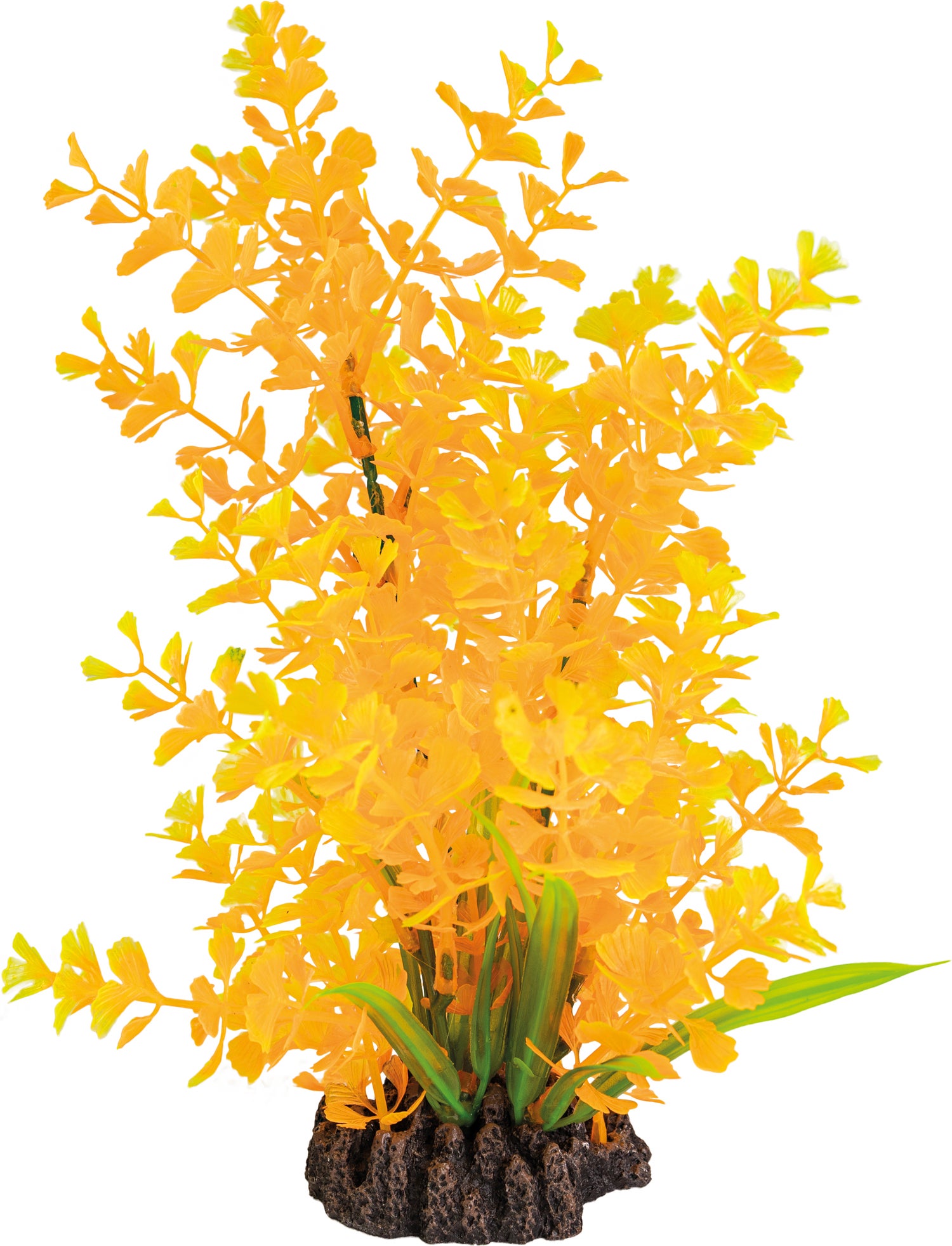 SuperFish aquarium decoratie kunstplant Ludwigia oranje 6 x 10 x 25 cm