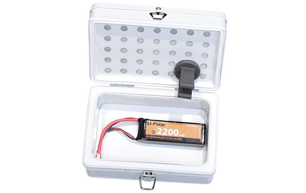LiPo-Box BAT-SAFE MiniSichere Aufbewahrungsbox für Lithium Akkus