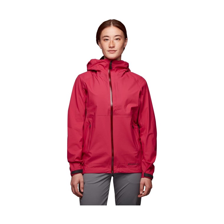 Black Diamond Highline Shell Jacket Women Pomegranate