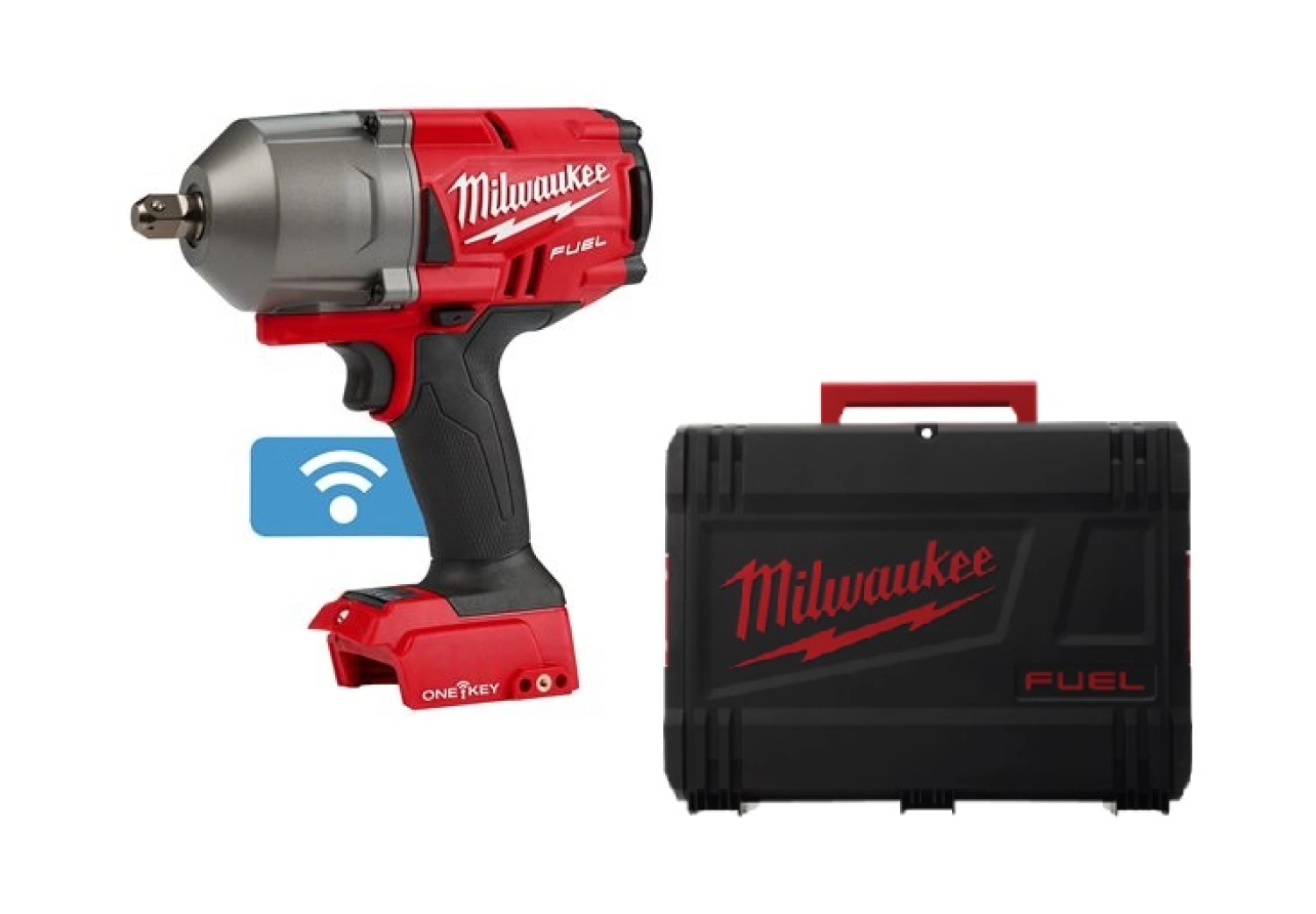 Milwaukee M18 ONEFHIWP12-0X 18V Li-Ion Accu slagmoersleutel body in HD Box - 1017Nm - 1/2