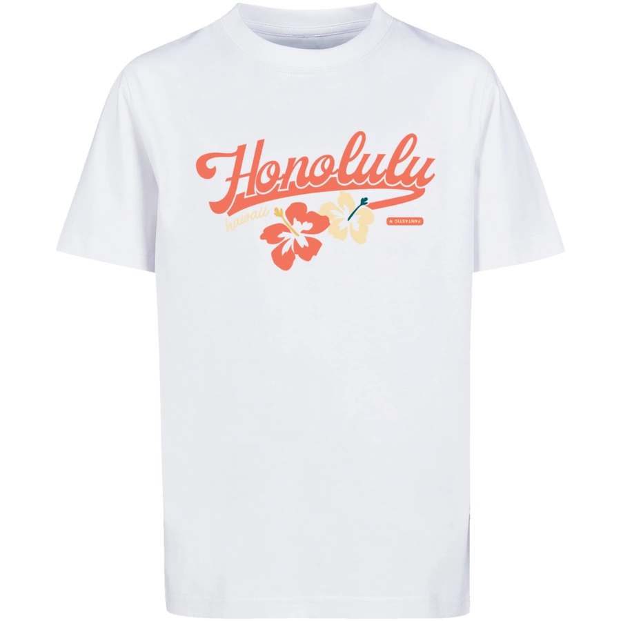 F4NT4STIC T-Shirt Honolulu weiß