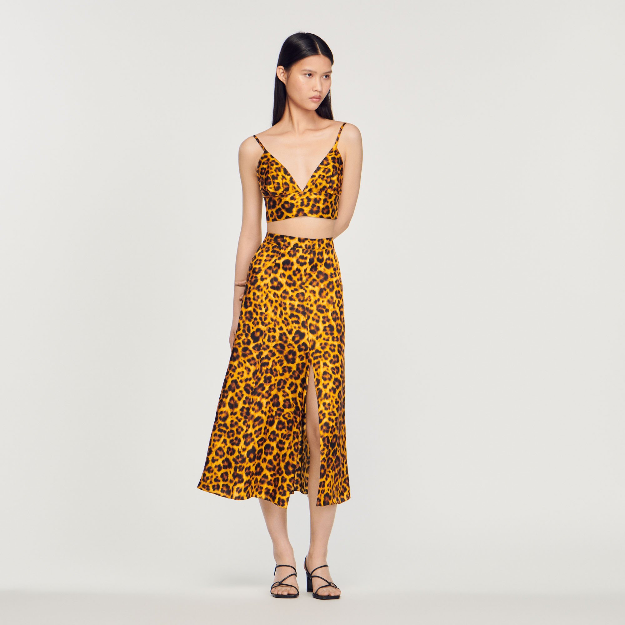 Top brassiére leopard