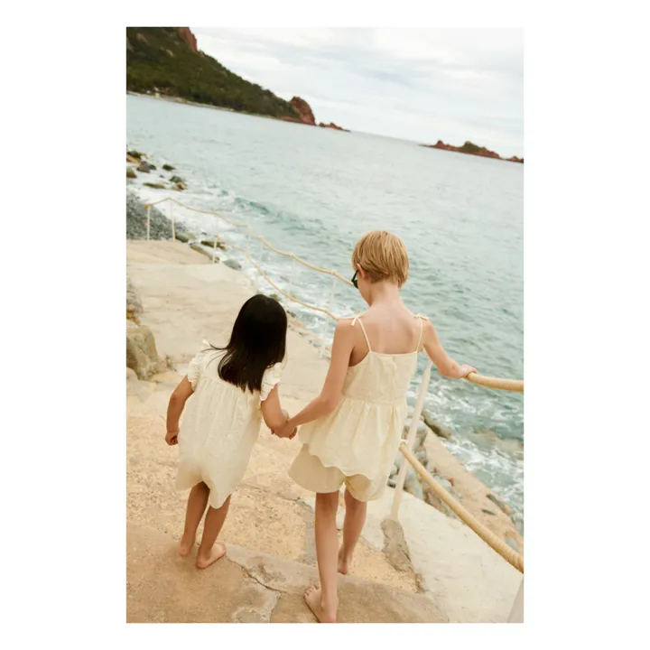 Liewood Combishort Holmfrid Broderie Anglaise | Ecru