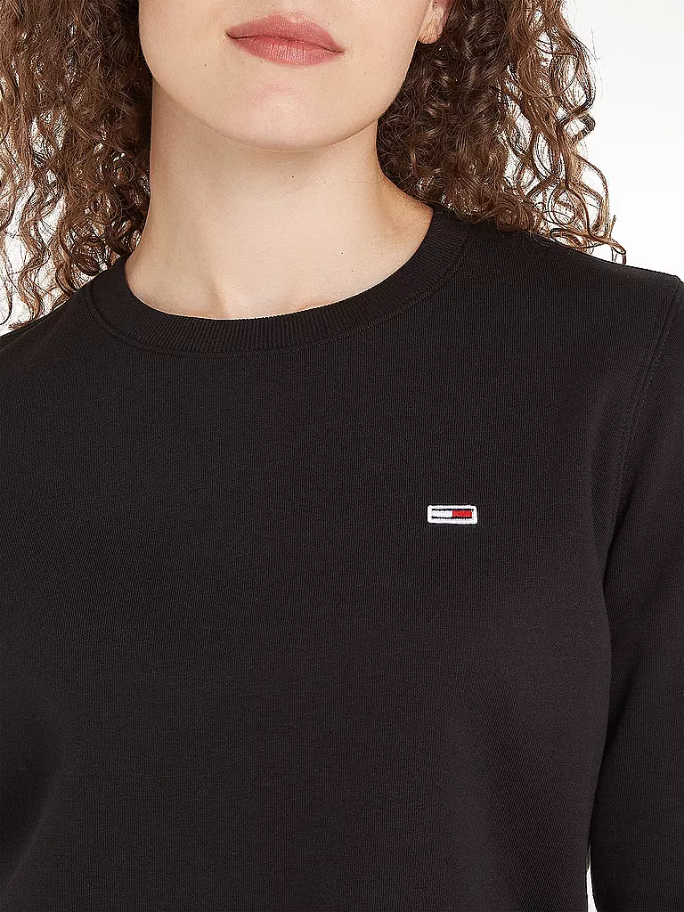 TOMMY JEANS Sweater schwarz