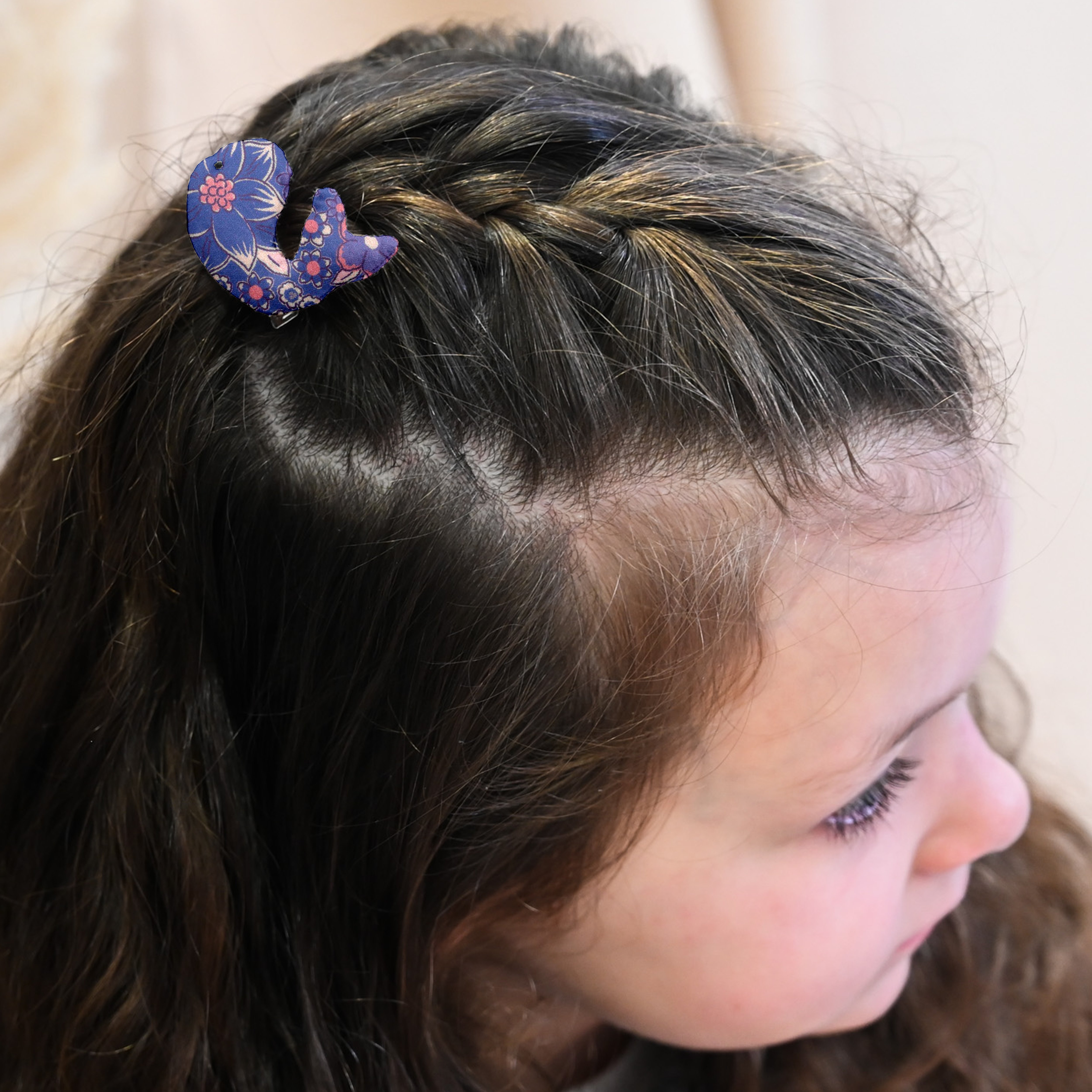 Barrette Baleine Lavandula