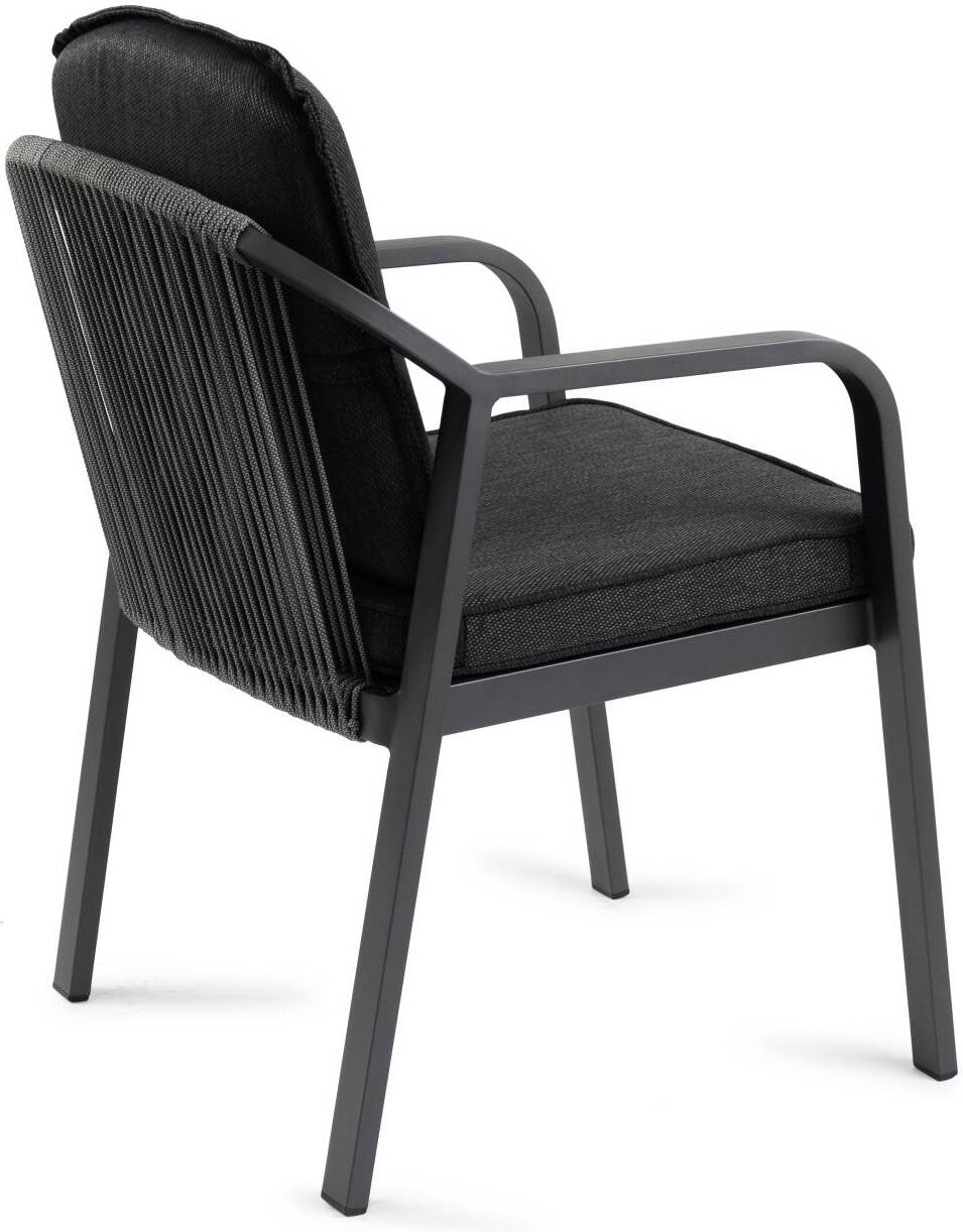 Tierra Outdoor eettafelstoel Pep zwart