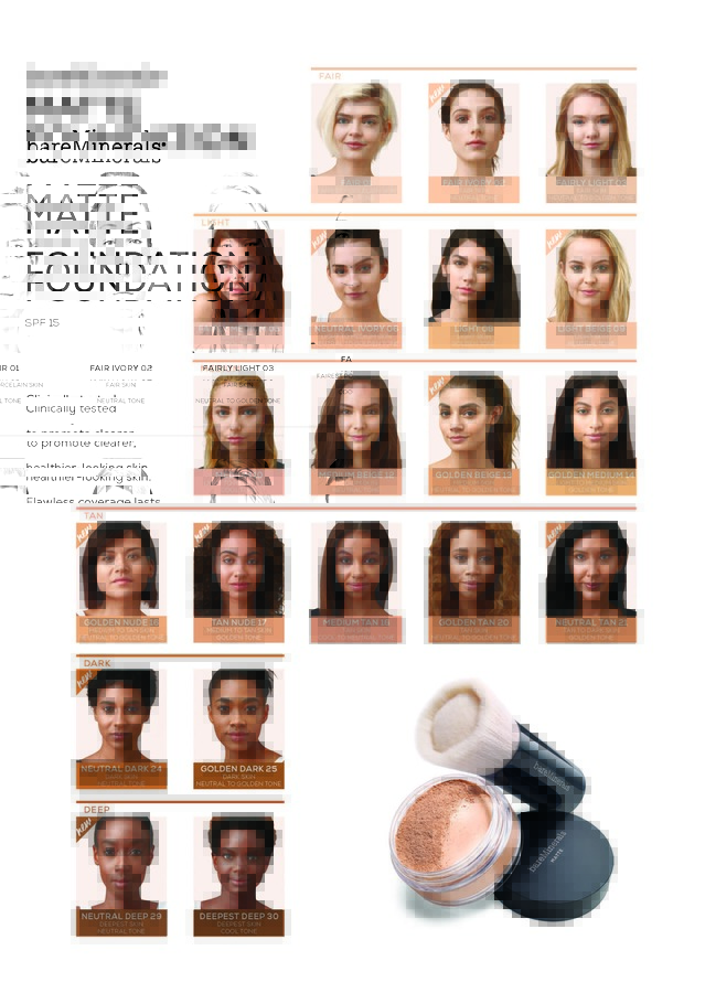 bareMinerals Original Matte Loose Foundation SPF15 Fairly Light 03 6g