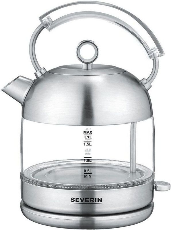 SEVERIN WK 3459 - Waterkoker - Glas/roestvrij staal - Inhoud 1,7 l