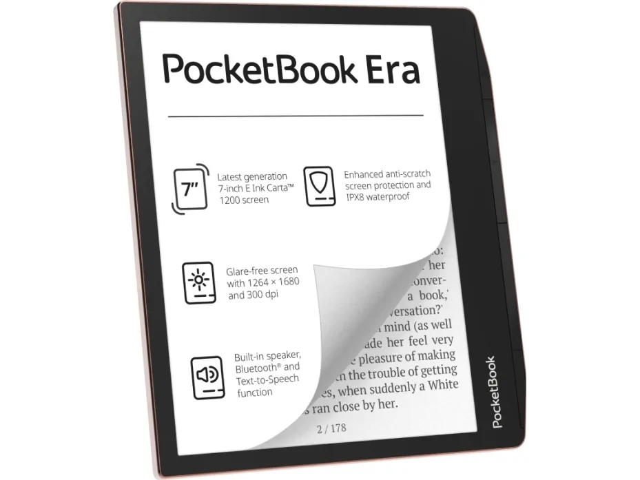 PocketBook Era - eBook læser - Linux 3.10.65 - 16 GB - 7