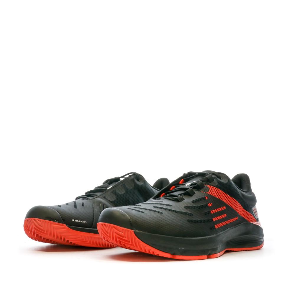 Wilson Chaussures de Padel Noir Homme Wilson Kaos Bela