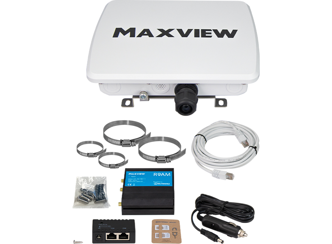 Maxview Roam Basecamp verplaatsbare 4G/WiFi set
