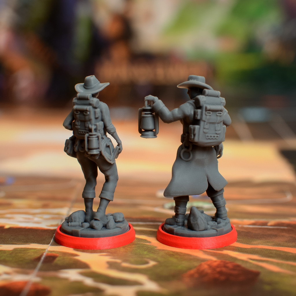 Les Ruines Perdues De Narak - Figurines d'Explorateurs Personnalisées